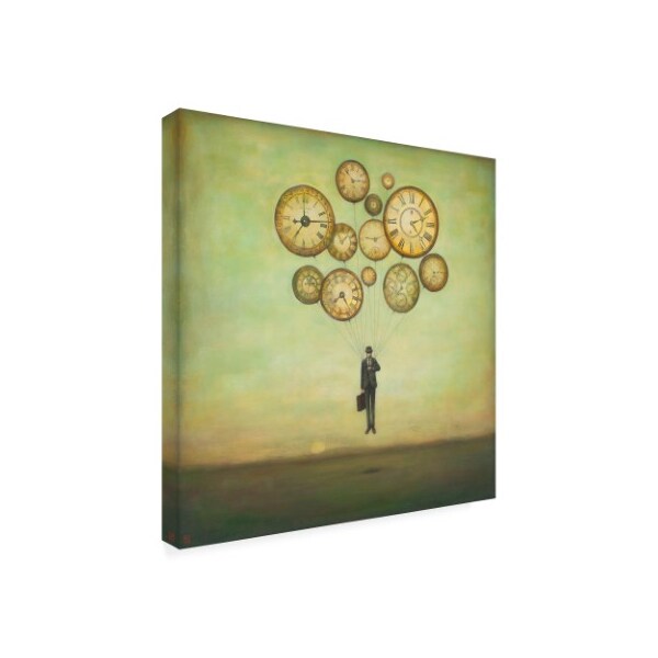 Duy Huynh 'Waiting For Time To Fly' Canvas Art,35x35